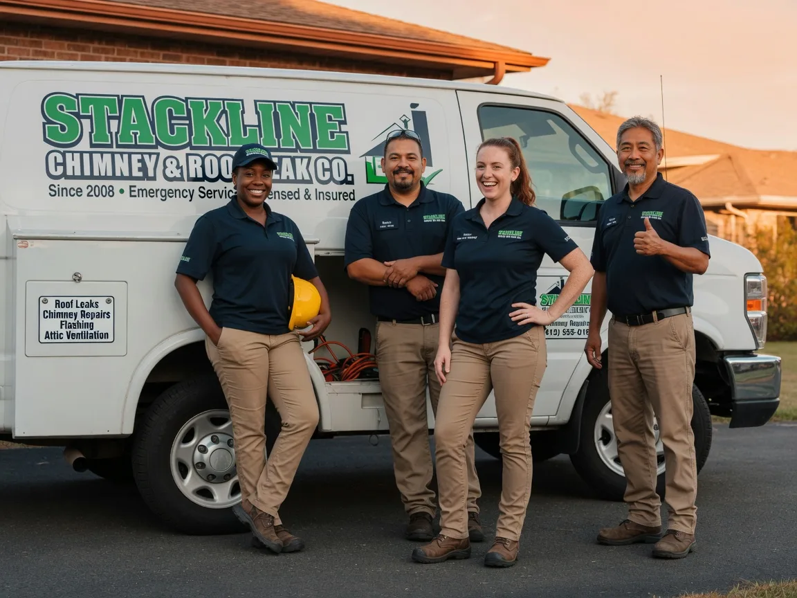 Chimney flashing repair company in Fountain, NC